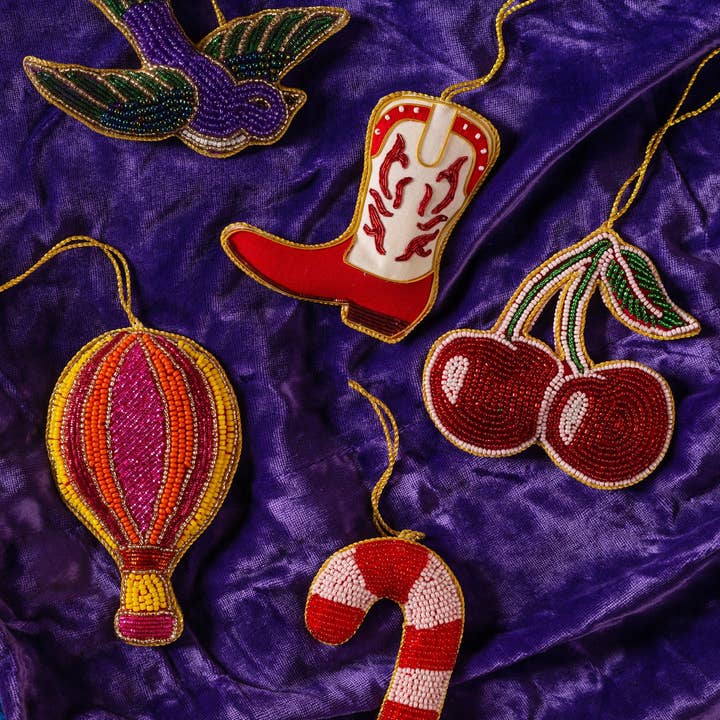 Ian Snow Ltd – wholesale Christmas decoration – Swallow Decoration (Virgin Plastic Free)1