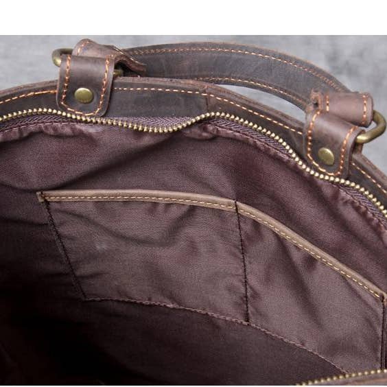 Steel Horse Leather - Vendita all'ingrosso Zaino - Unisex - The Icarus | Zaino in pelle vintage fatto a mano18