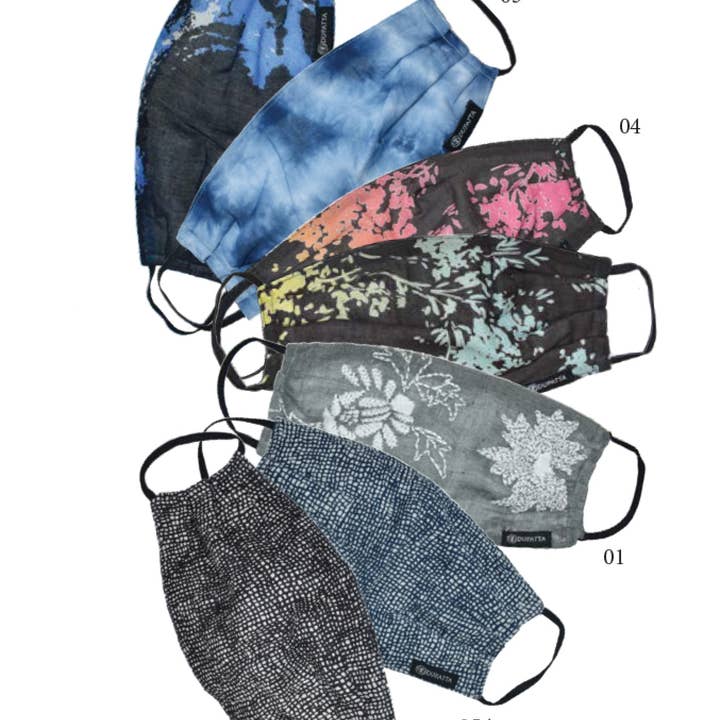 Triple Layer Facemask collectie voor wholesale door Dupatta Designs