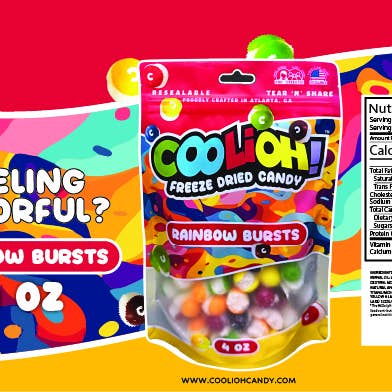 Coolioh! - Wholesale Boiled sweets - Rainbow Bursts3