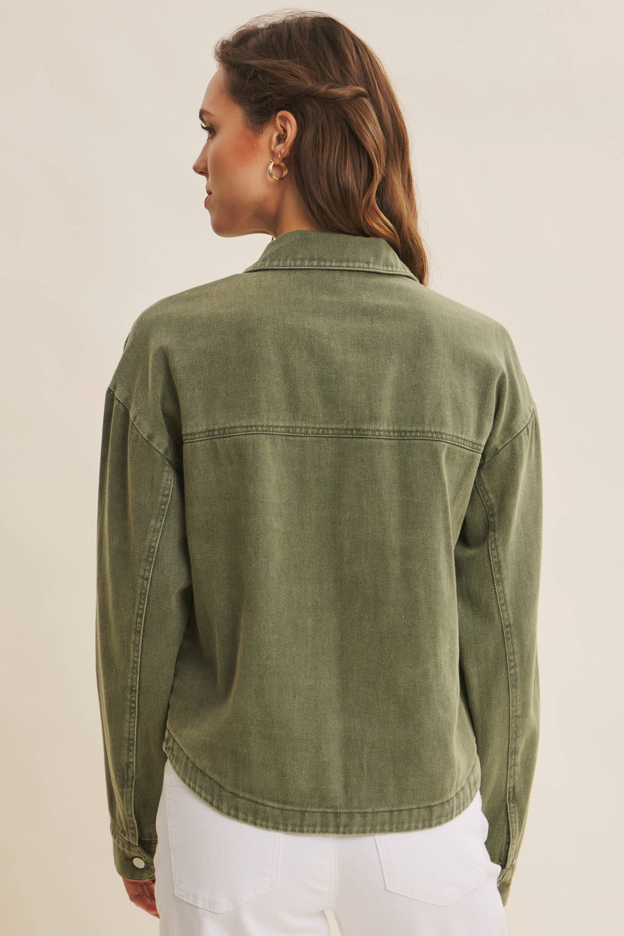 in february - Wholesale Jacket - Women's - ONE OF A KIND WASHED COTTON TWILL UTILITY OVERSIZED JACKET20