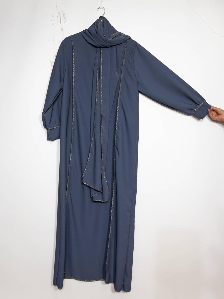 IDEAL OUTFIT - Wholesale Kaftan - Women's - Medina silk abaya ref:2369pk8