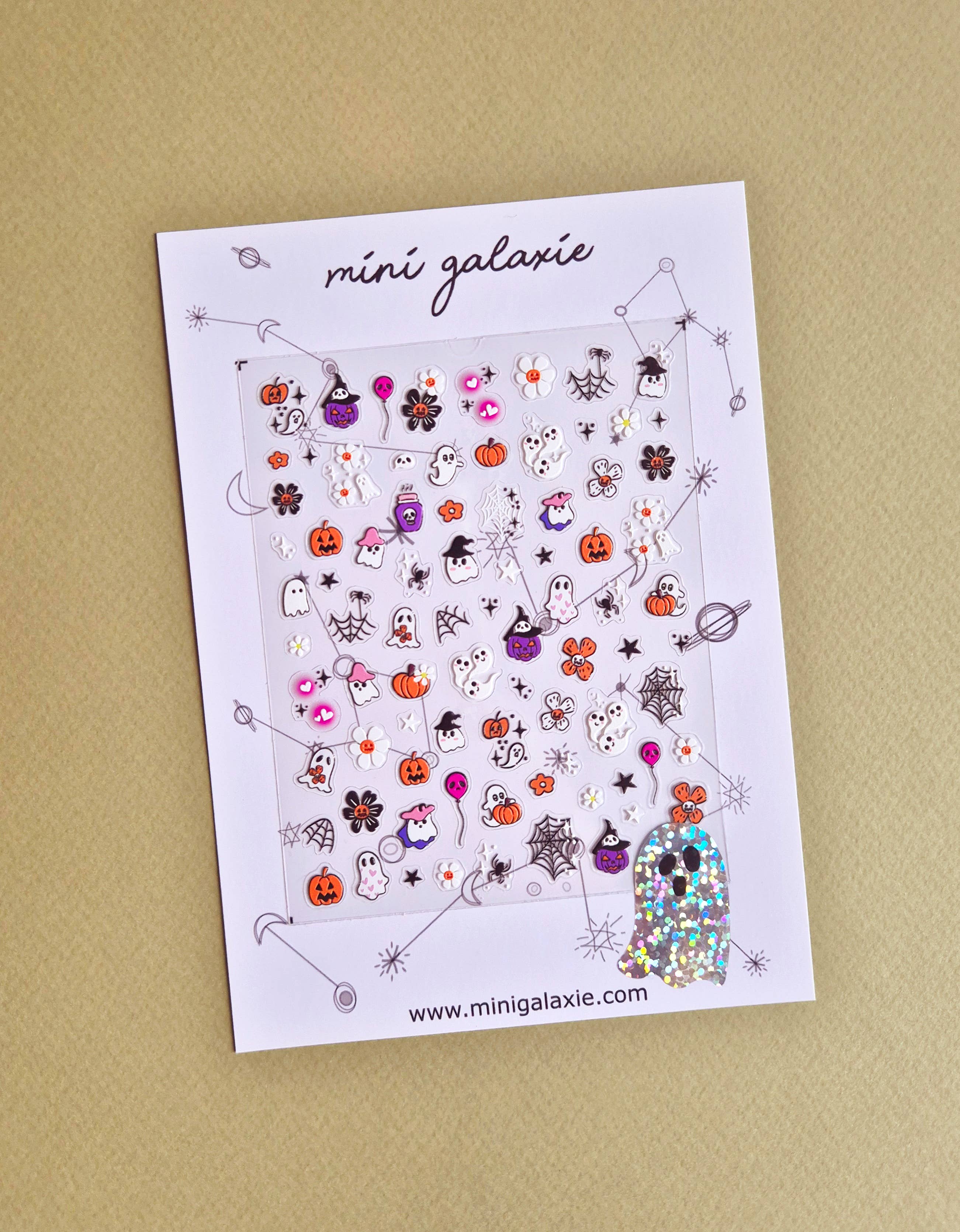 Mini galaxie - Wholesale Nail art/sticker - Halloween nagelstickers voor kinderen 👻🎃🧛1