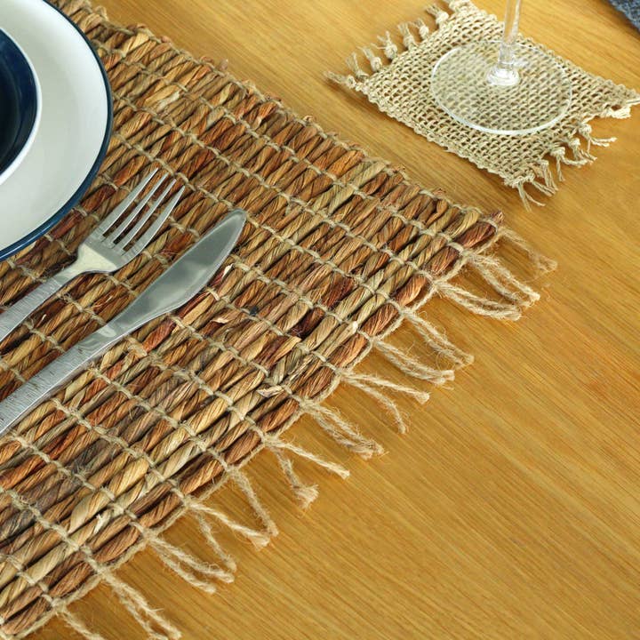 Robusta and Fringe - Placemat for wholesale by Ancient Wisdom