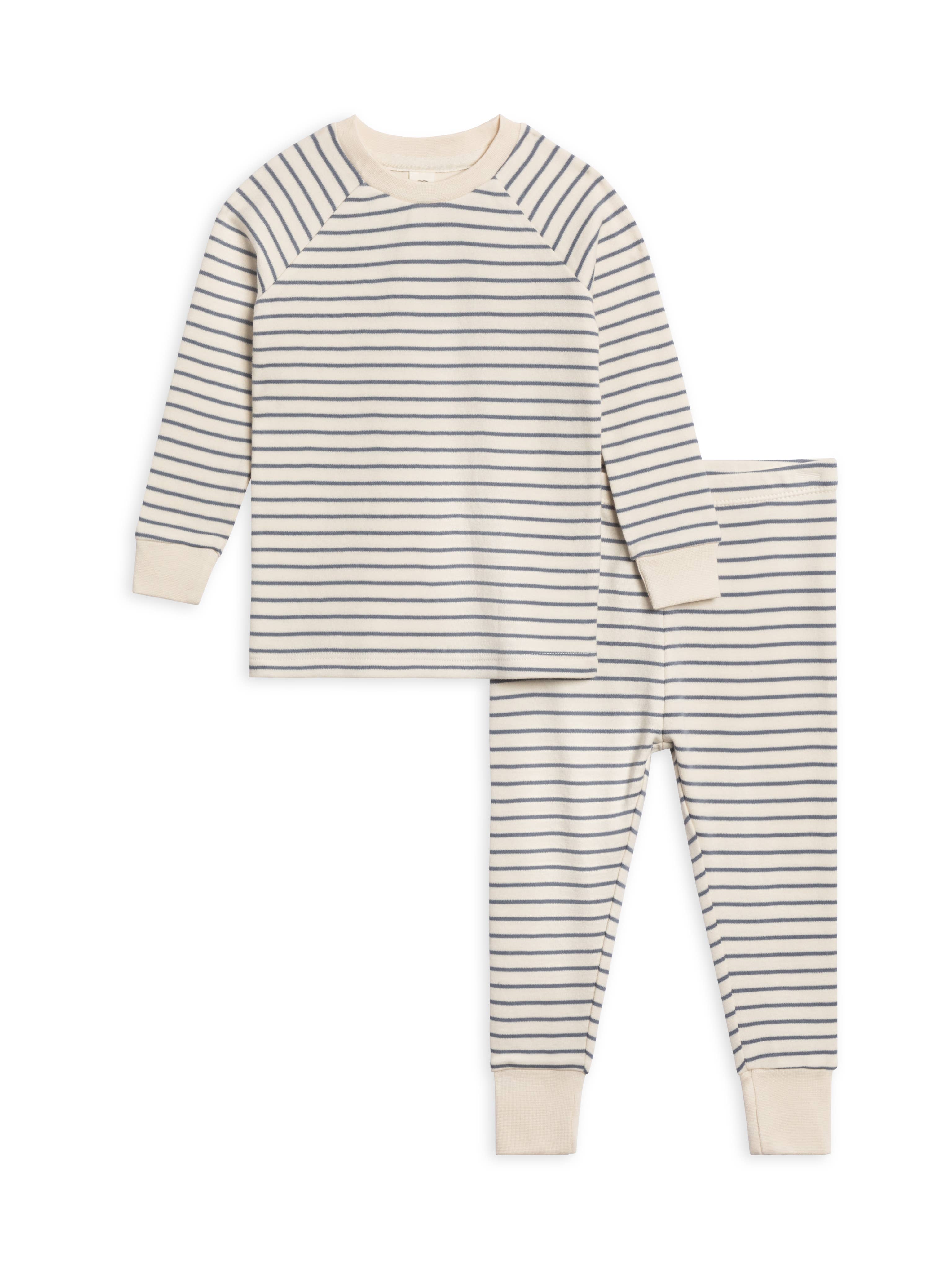 Colored Organics - Wholesale Sleepwear Set - Kids - 2 Piece Long Sleeve Jammie Set - Aspen Collection0