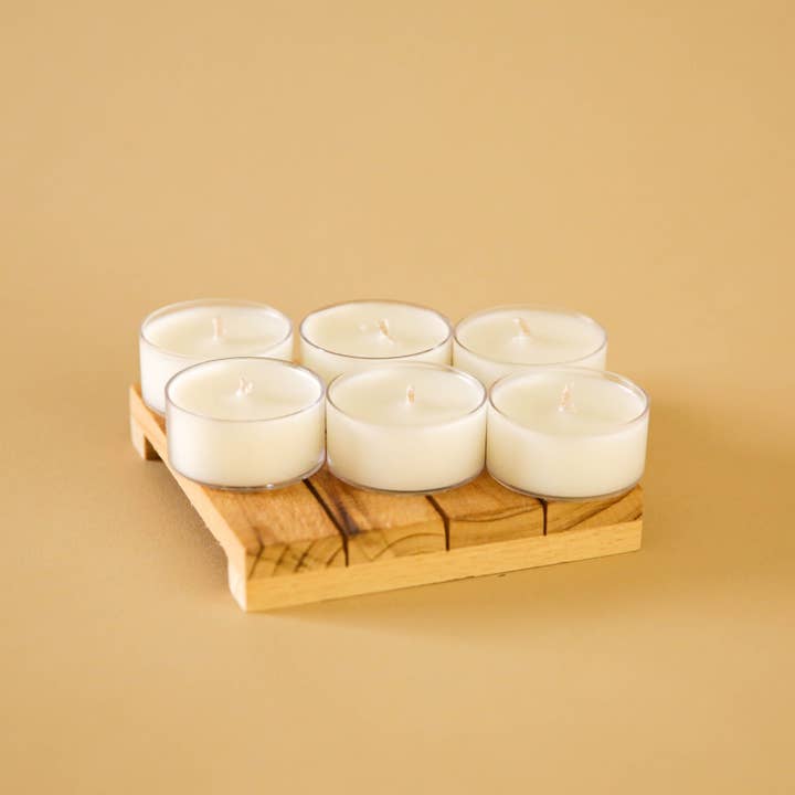 Tealights 6 pack for wholesale by Living Beam
