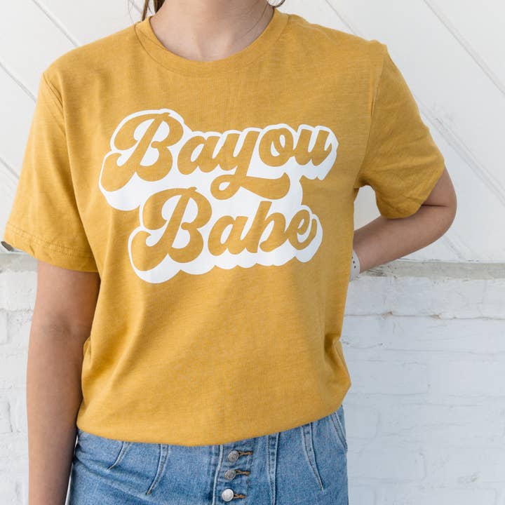 Pelican Provision Co. - Wholesale Screen Printed T-Shirt - Women's - Bayou Babe T-Shirt