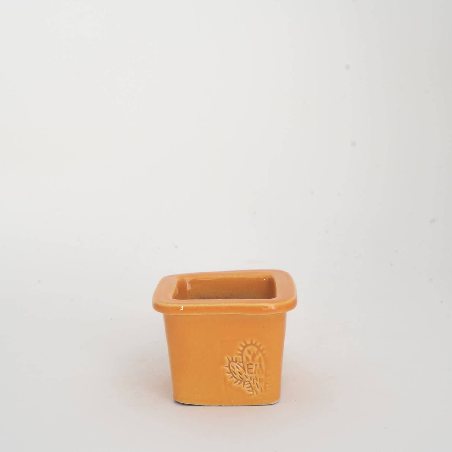 Vasos Quadrados by EM – Vaso de plantas por atacado – VASO QUADRADO MINI 6x6 - BRILHO2