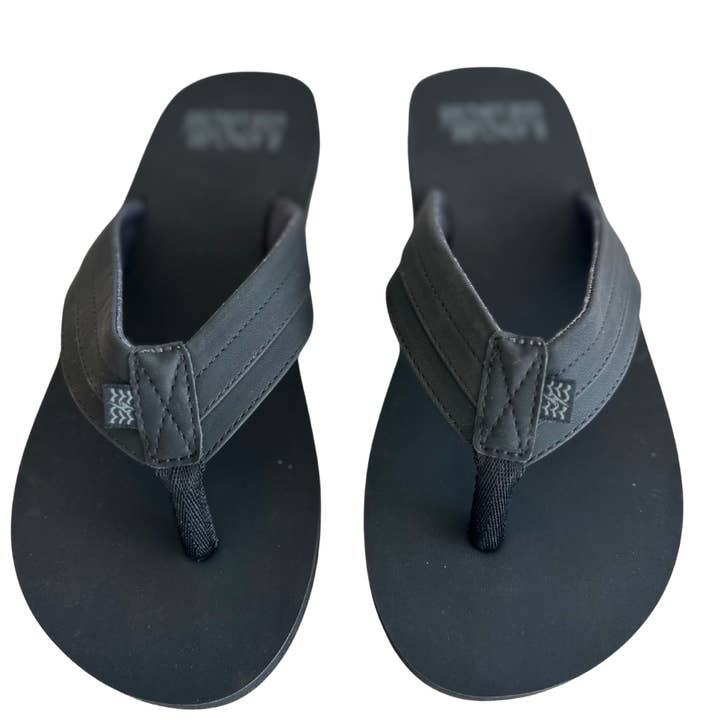 Men's Bolts Flip Flop Black for wholesale on Faire3