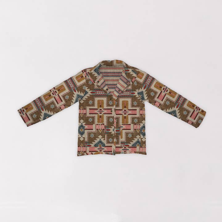 Rhodes Multi Quilted Snap Jacket for wholesale by Ida Mae Home