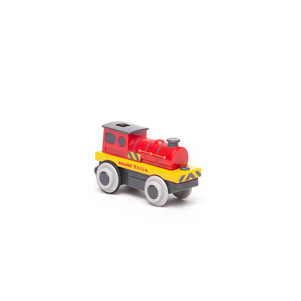 Bigjigs Toys - Wholesale Toy Car/Truck - Kids - Mighty Red Loco (Battery Operated Engine)1