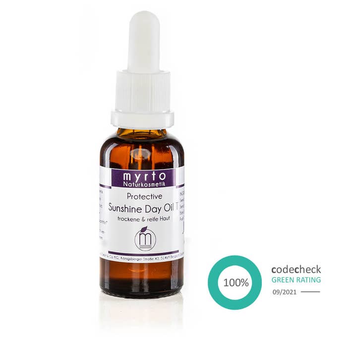 myrto Protector Sunshine Day Oil T - aceite facial antienvejecimiento para venta al por mayor de myrto Naturkosmetik