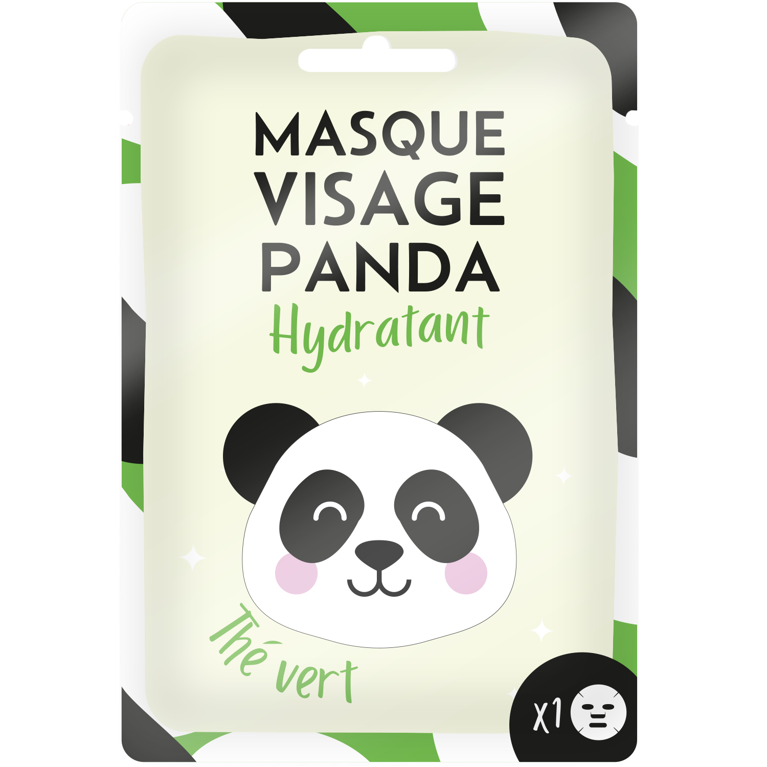 FRENCH TENDANCE - Wholesale Skincare Face Mask - Hydrating Face Mask - Panda - FRENCH TENDANCE2