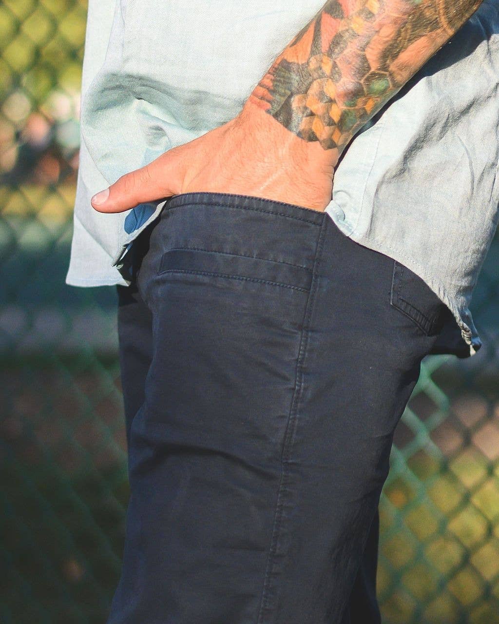 Navy Storm Men's Pants 6-Pocket Chino for wholesale on Faire0