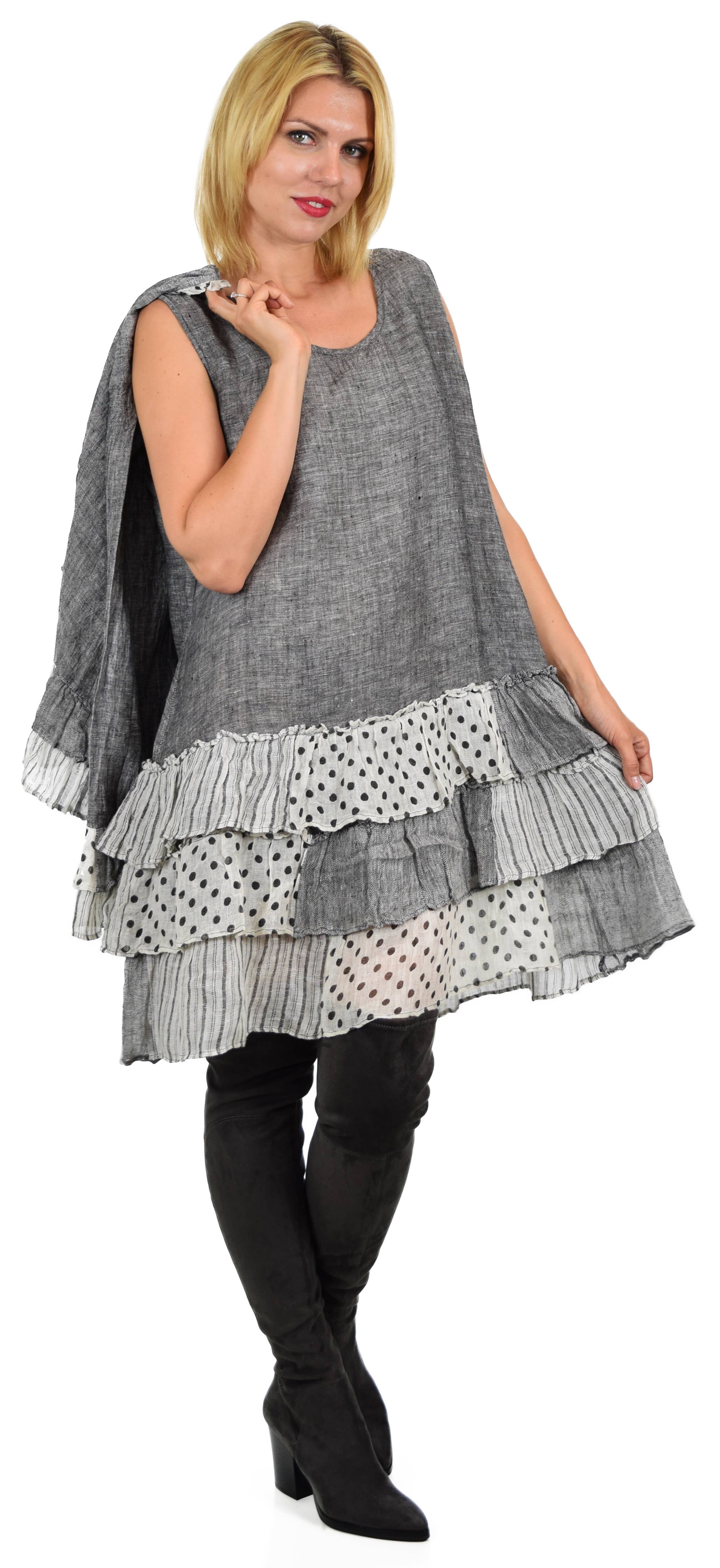 LINEN AND GAUZE - Wholesale Dress – Women's - 3214 2 PC. DRESS & JACKET SET