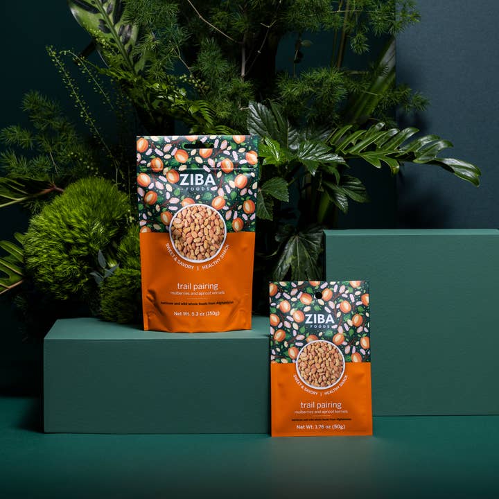 Ziba Foods - Wholesale Trail Mix - Mulberry & Sweet Apricot Seeds Pairing Vegan Trail Mix 5 oz9