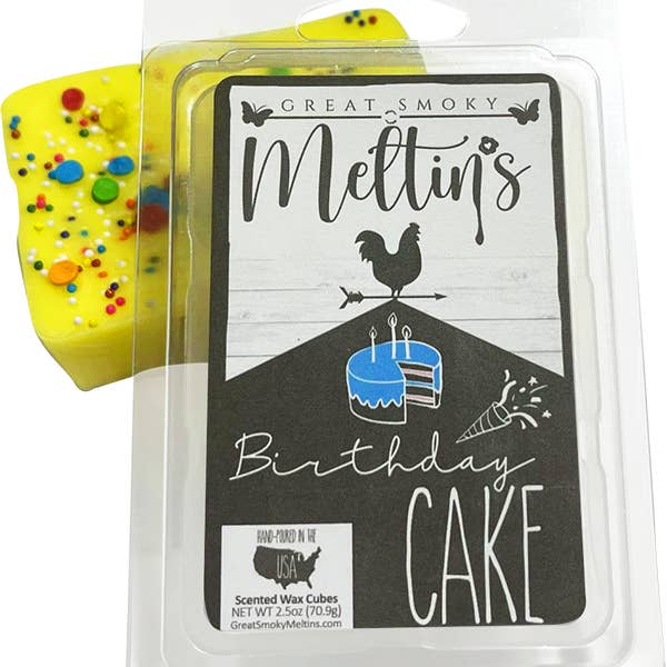Great Smoky Meltin’s, LLC - Wholesale Wax Melt - Birthday Cake