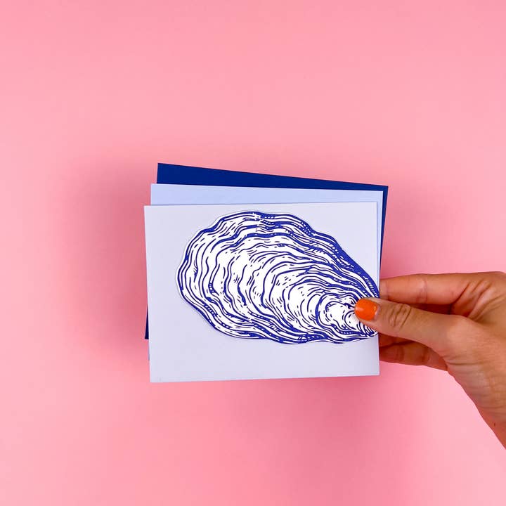 Little Postage House - Wholesale Briefpapier/indexkaartenset - Oester | schrijfwaren set2