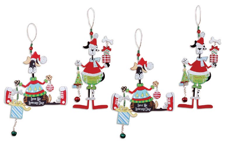 Sunset Vista Designs - Wholesale Ornament - Dog Christmas Memories Ornament1