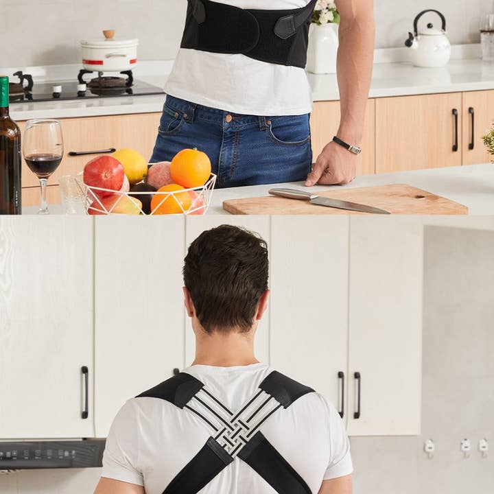 VIGOR - Wholesale Fitnessapparatuur - Houdingscorrector voor rug-, schouder- en rugondersteuning voor dames en heren24