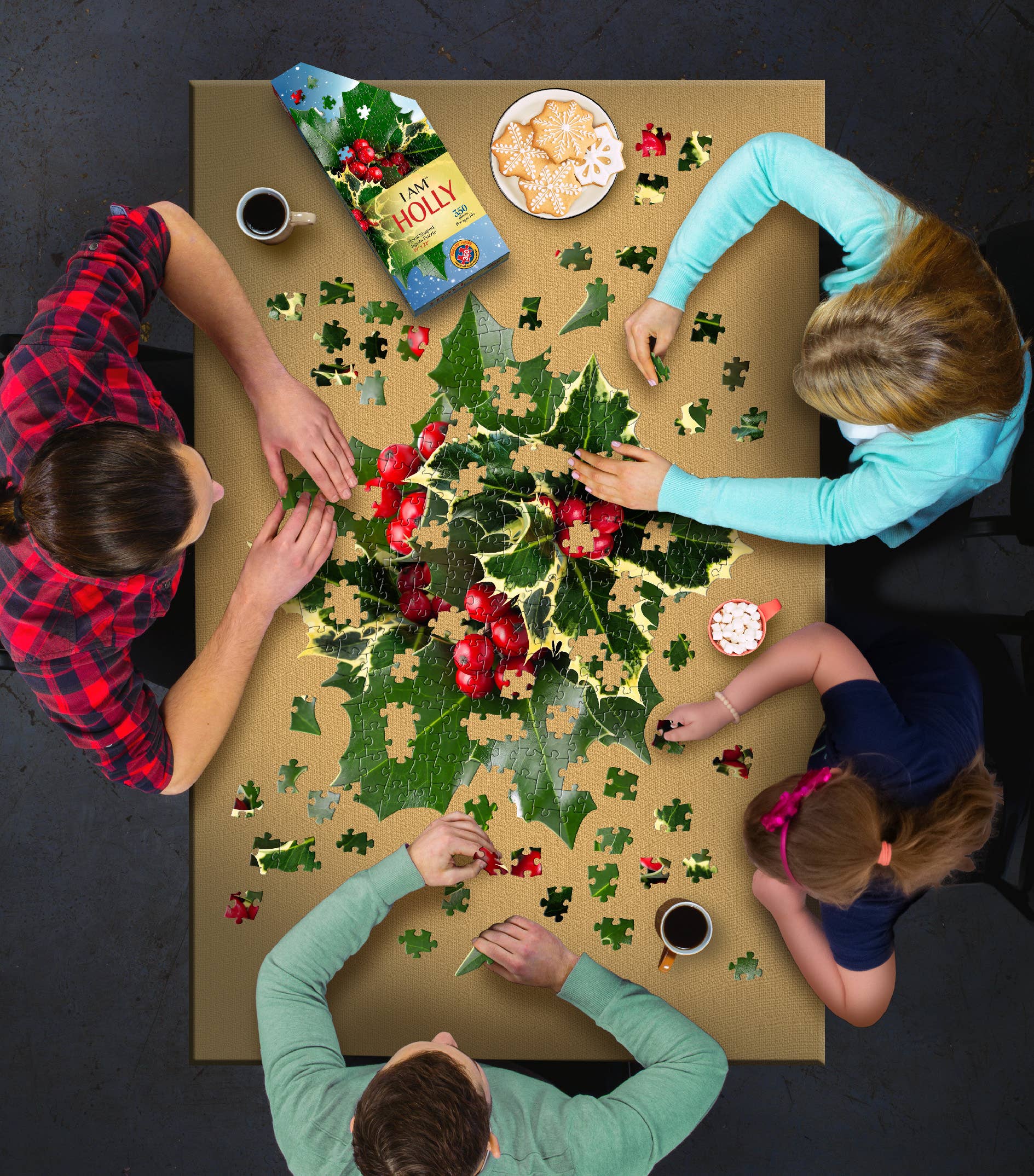 Madd Capp Games & Puzzles - Wholesale Puzzle - Adult - I AM HOLLY 350 piece jigsaw puzzle - Christmas Holiday Gift1