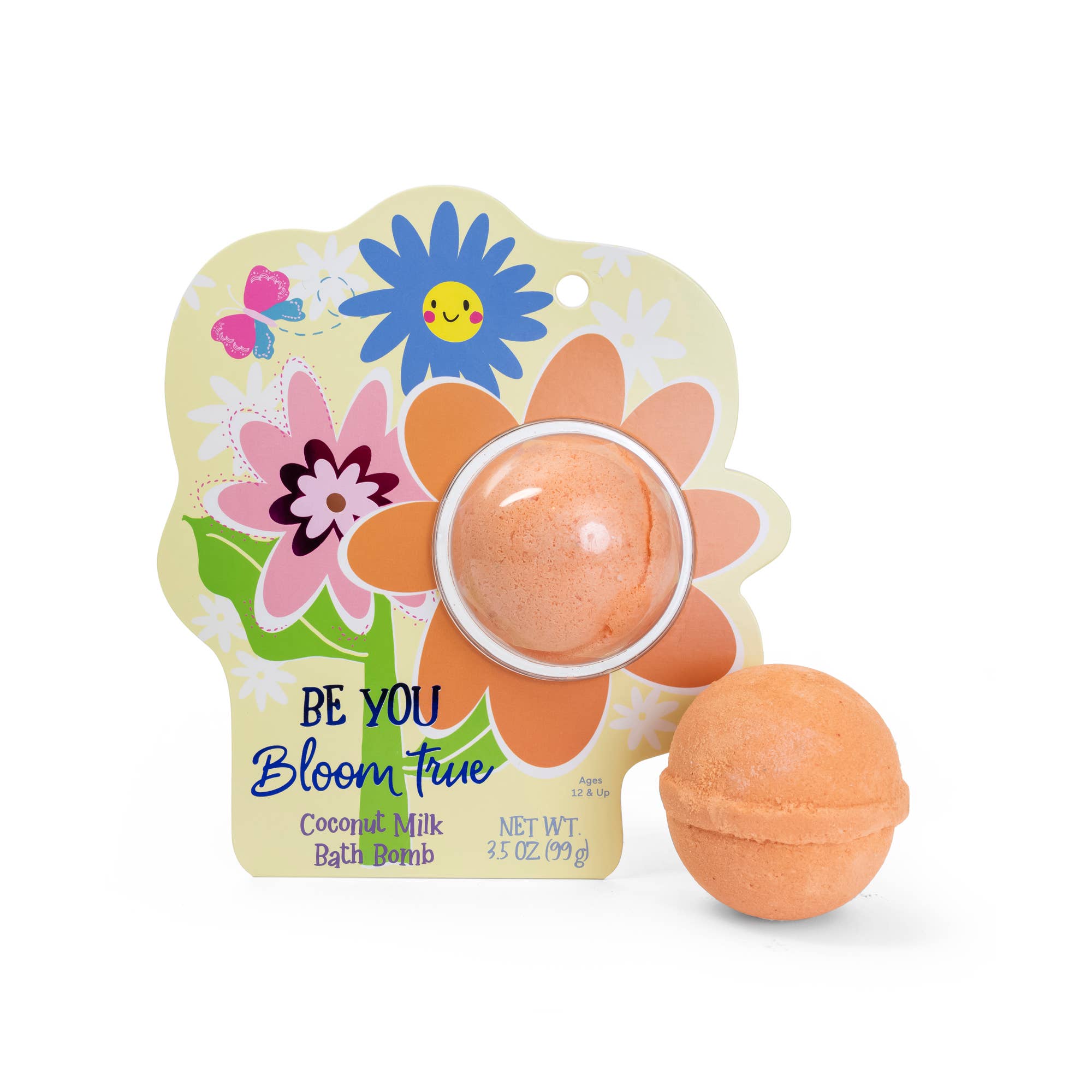 Cait + Co - Wholesale Bath Bomb/Fizz - Flowers Clamshell Bath Bomb - Be You, Bloom True