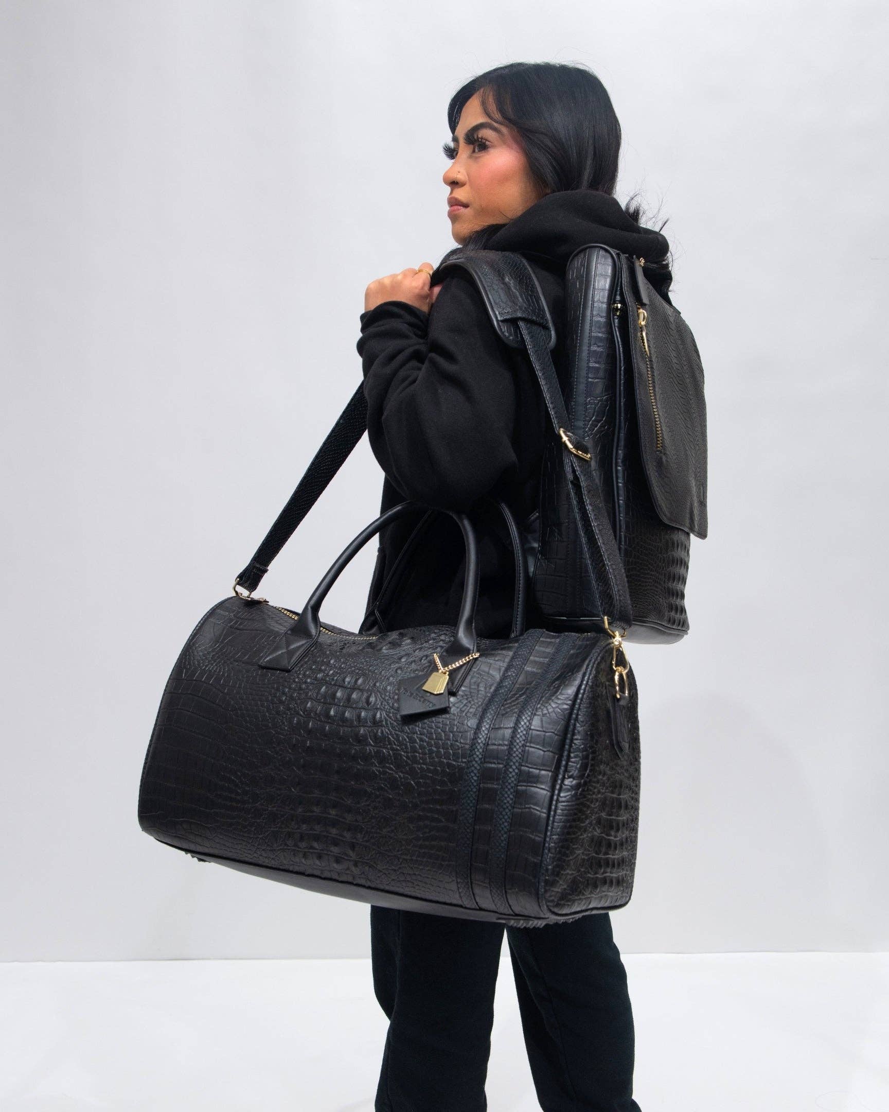 Tote&Carry - Venta al por mayor Maletas - Juego de Viaje Apollo 2 en Negro4