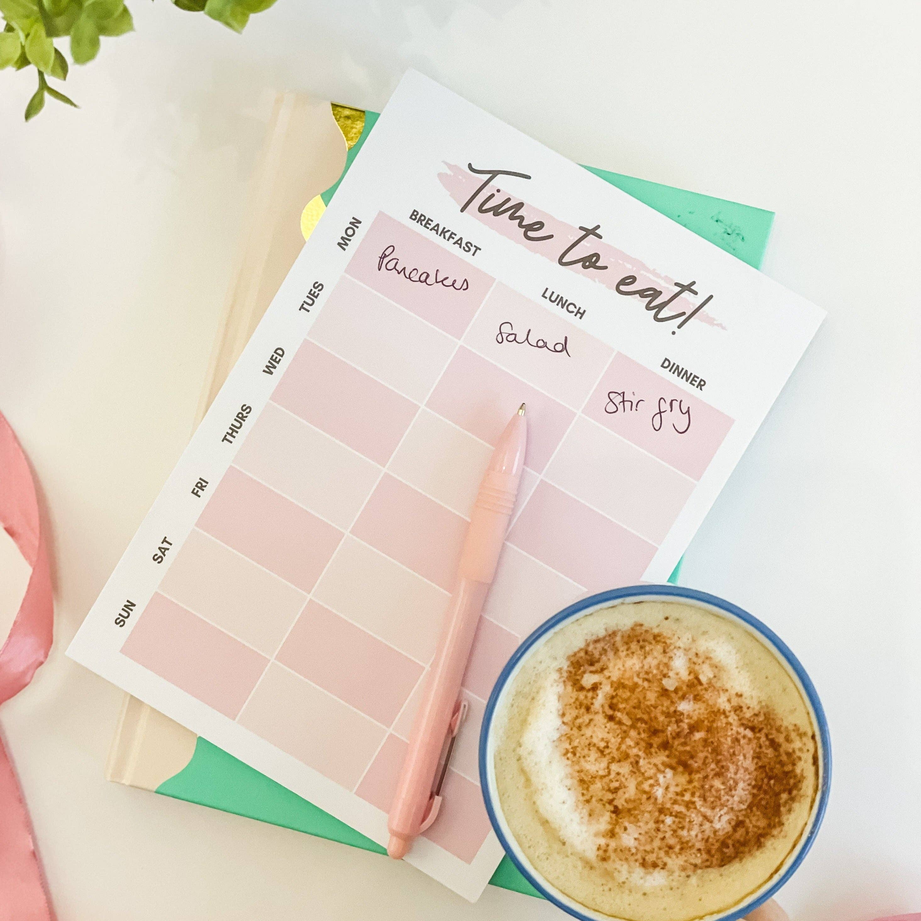 Short Stuff – wholesale Planner – Magnetic A5 Meal Planner1