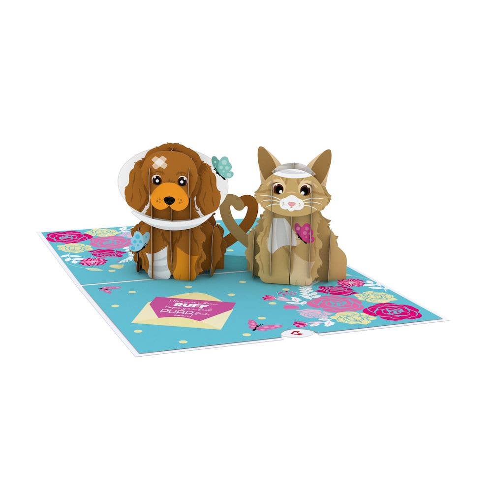 Lovepop Cards - Wholesale Get Well Card - Get Well Soon Pets 5''x7'' Card, Pop-Up Cards2