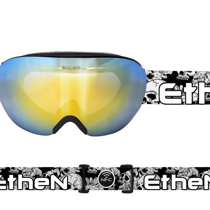 HOOKSK27_SNOW ÓCULOS DE GANCHO CRÂNIOS por atacado de ETHEN S.R.L.