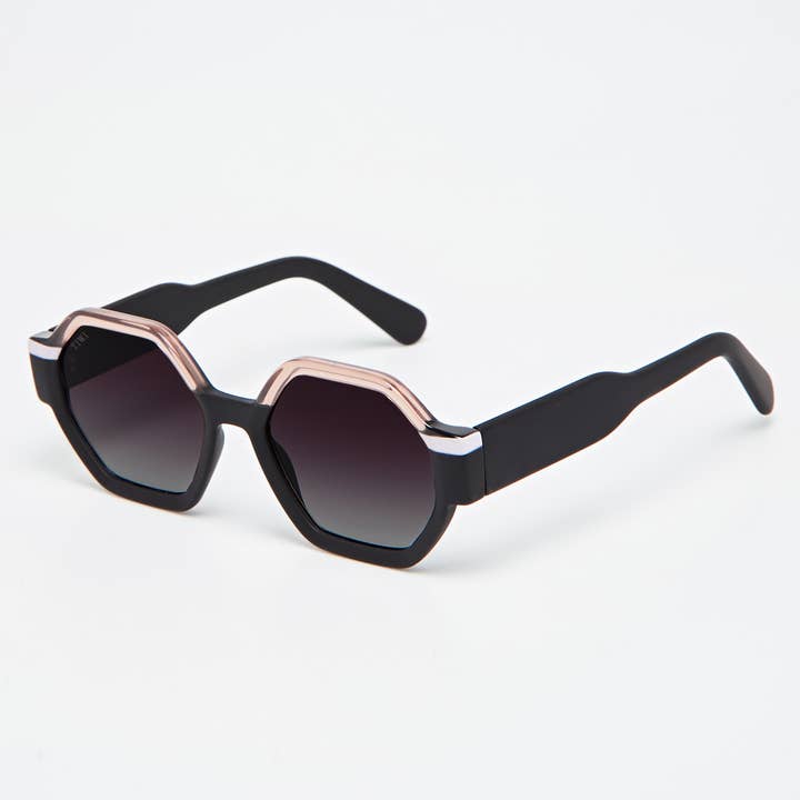 TIWI - Wholesale Sunglasses - Women's - sunglasses Rubber bicolor black/pink1