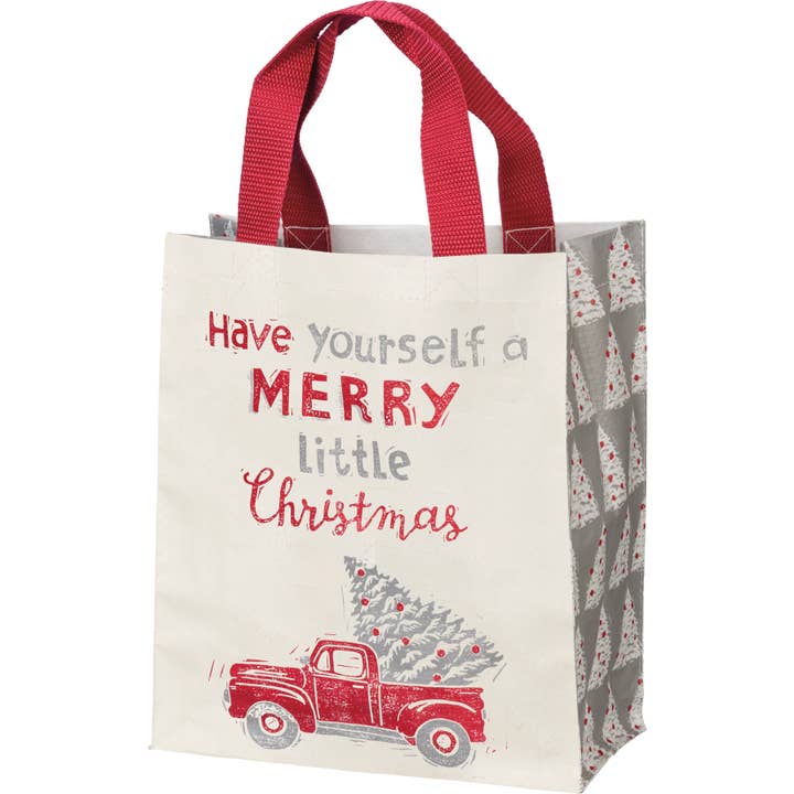 Have Yourself A Merry Little Christmas Daily Tote for wholesale by Primitives by Kathy