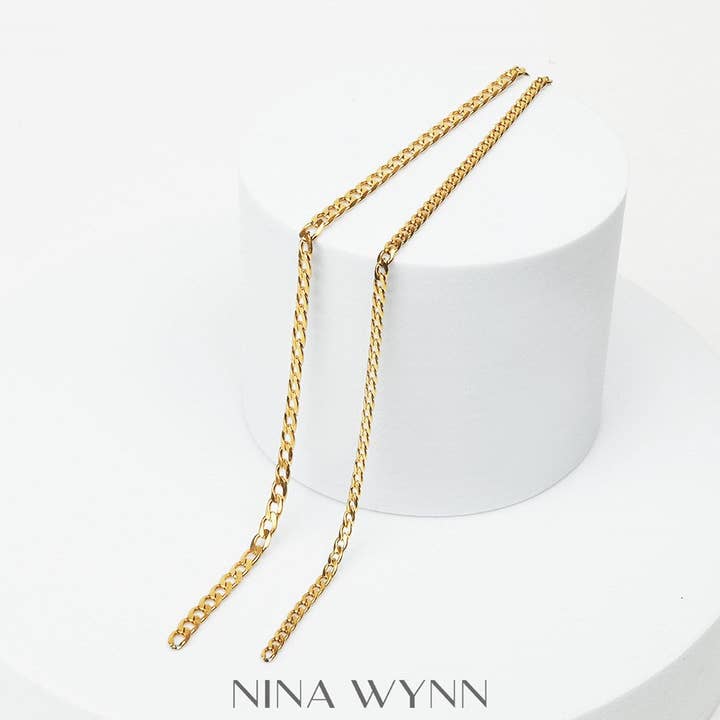 Engros stålkæde til permanente smykker for engroshandel hos Nina Wynn Pro Shop