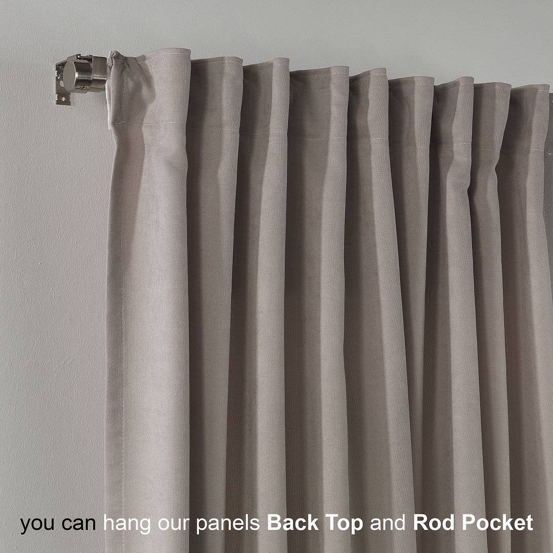 Bes Home Design - Wholesale Curtain - 100" Wide & Extra Long Matte Decorative Custom Size Curtain47