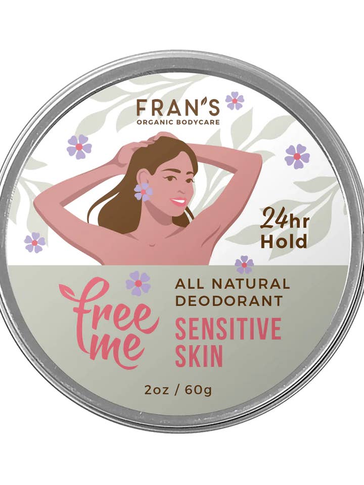FREEME ALL NATURAL DEODORANT - Sensitive Skin for wholesale by Fran's Organic Bodycare
