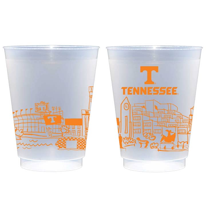 Lot de 10 gobelets incassables {University of Tennessee-Knoxville} pour la vente par Two Funny Girls