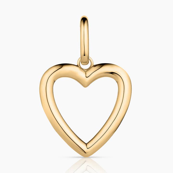 Colgante con forma de corazón abierto para venta al por mayor de THATCH