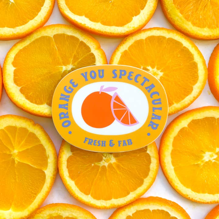 Nixie - Wholesale Sticker - Orange Spectacular Fruit Sticker