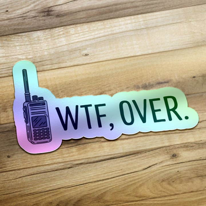 Sticker Horse - Wholesale Sticker - WTF, Over Sticker1