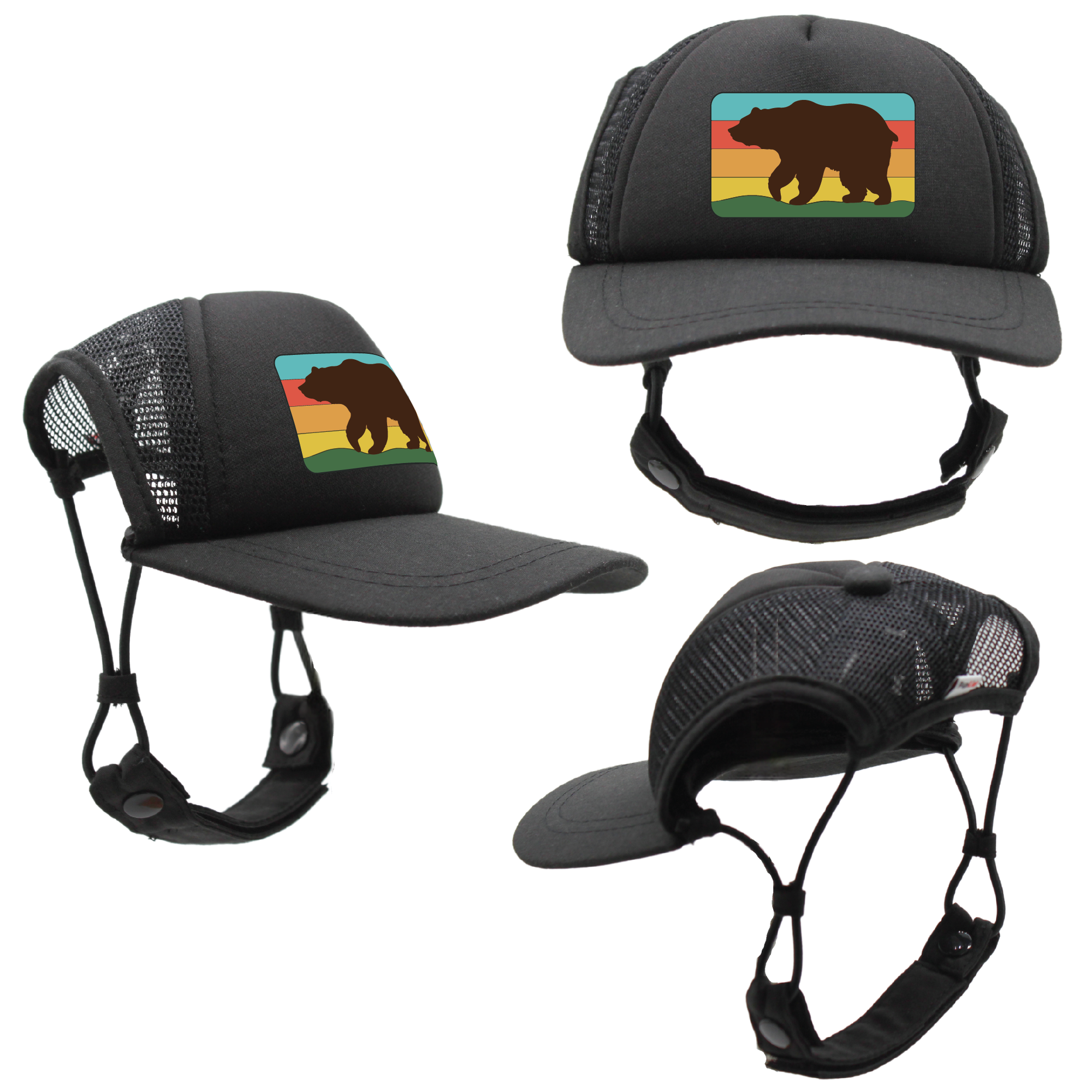 PupLid - Wholesale Hoed voor honden - Hond - Bear Standard of Namedrop | Truckerpet voor honden30