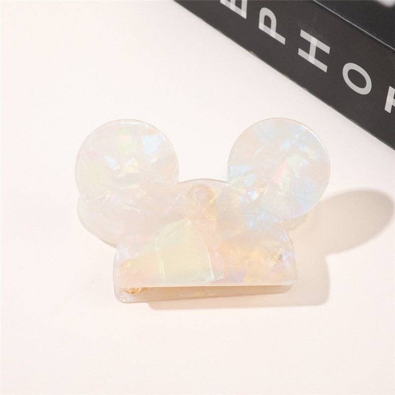 Ekartini - Venta al por mayor Horquilla para el pelo - Mujer - Pinza de pelo de tiburón de Mickey Mouse de acrílico2