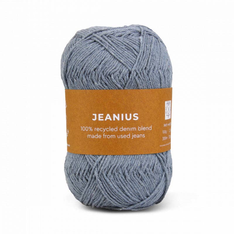 Oh my Pebbles - Wholesale Yarn - JEANIUS - 100% gerecycled yarn from denim textile waste.0