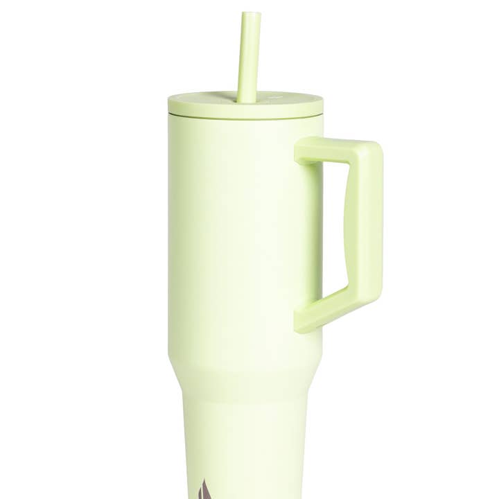Elemental - Wholesale Insulated Mug/Tumbler - Commuter Insulated Straw Tumbler 40oz - Key Lime
1