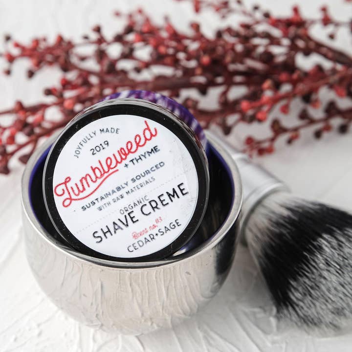 Tumbleweed + Thyme Shaving Sets for wholesale by A Joy Forever Bath Body + Candles