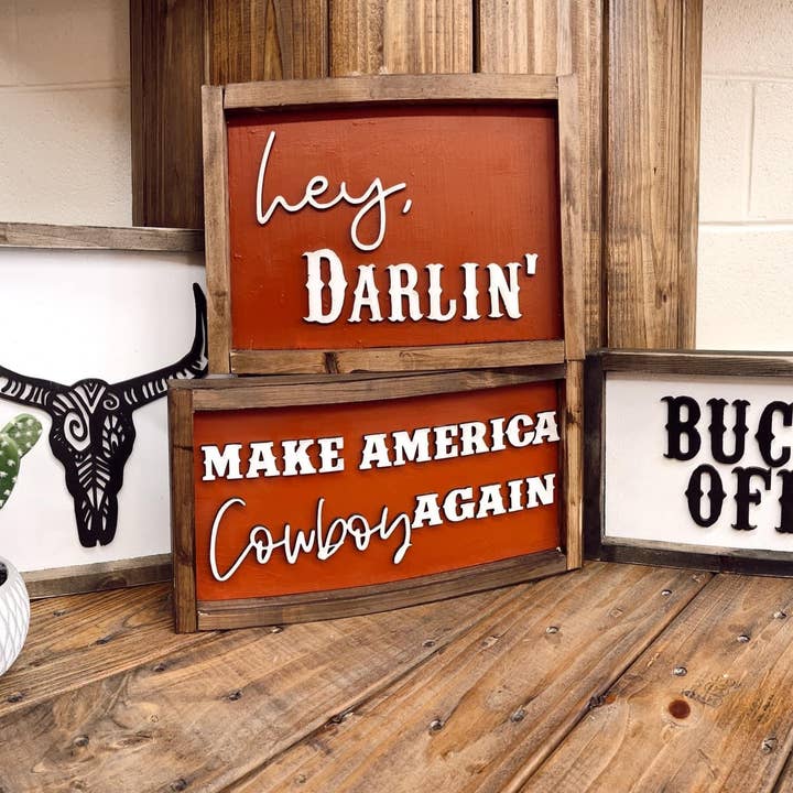 Wholesale western signs for your store