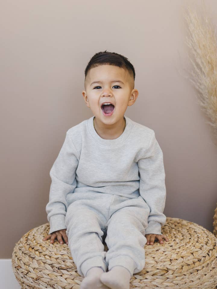 Everyday Long Sleeve | Ash for wholesale by Henry Drew Collection