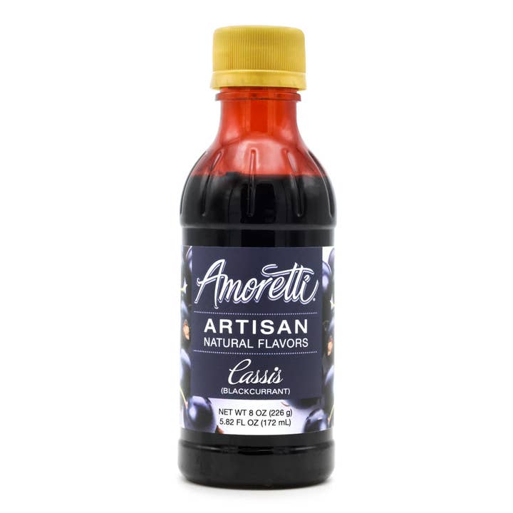Amoretti - Wholesale Cocktail Mix/Syrup - Natural Cassis (Blackcurrant) Artisan