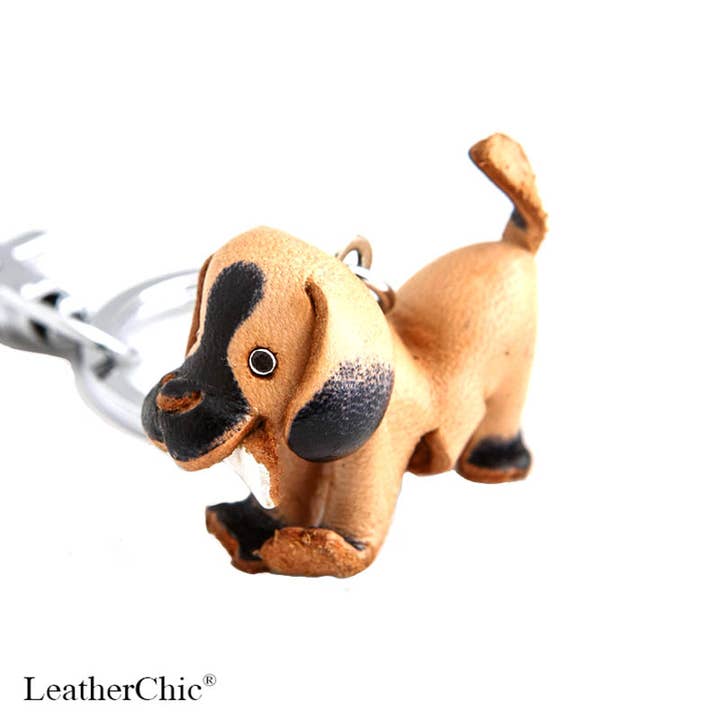 Dog Key Chain KC 11.17 Dog with Bone for wholesale by Eagle Crest Industries Inc.