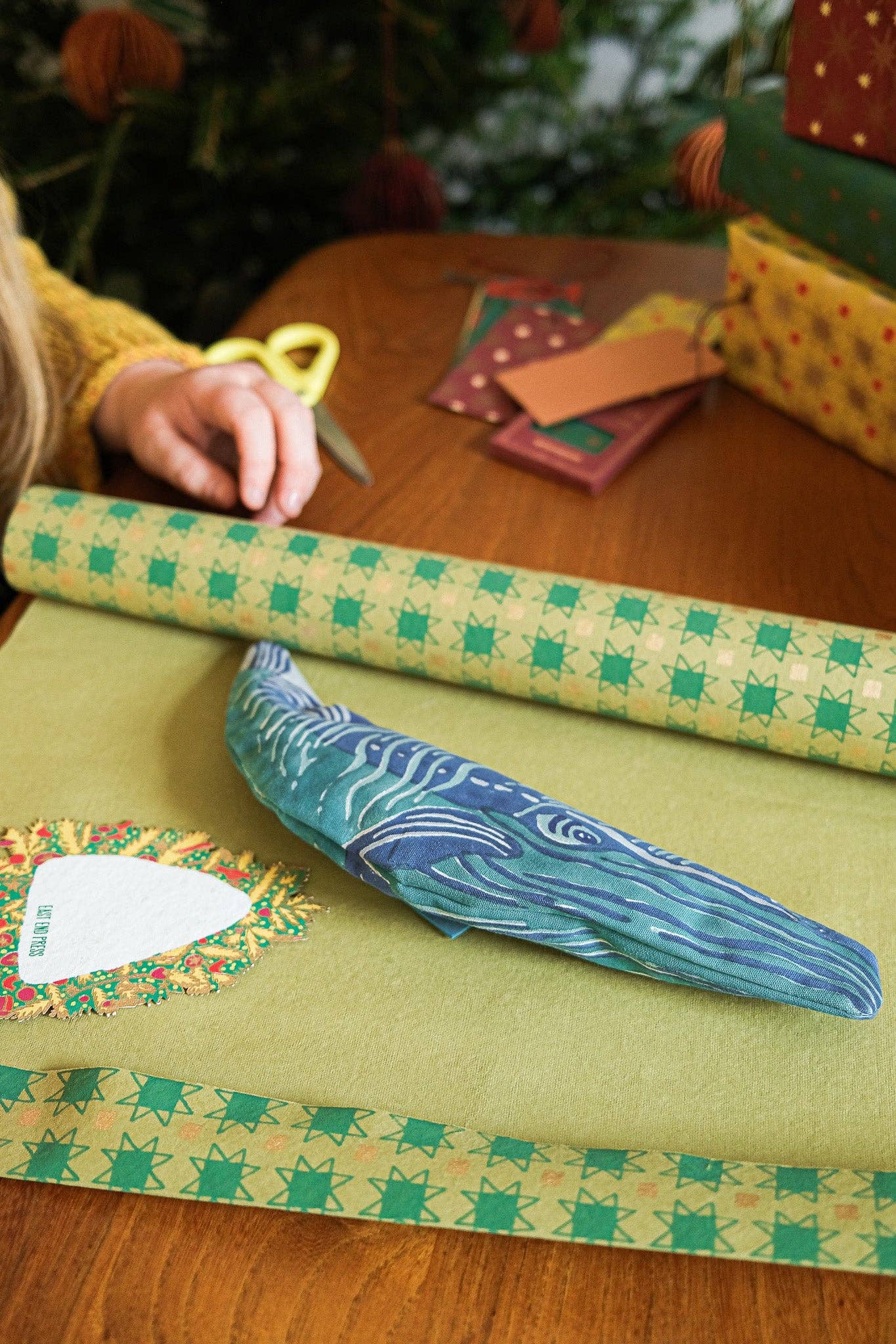 East End Press - Wholesale Pencil Case/Pouch - UK/EU: Whale Fabric Case13