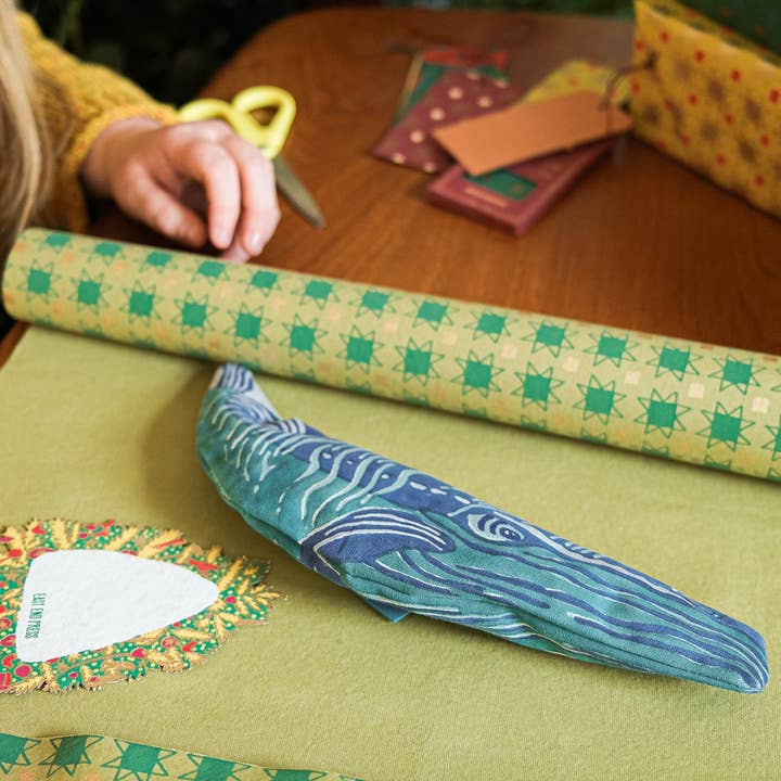 East End Press - Wholesale Pencil Case/Pouch - Whale Fabric Case13